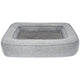Sun garden popey orthopedisch hondenkussen 120x85x17cm grijs gemeleerd