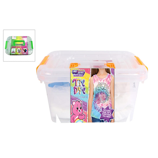 Bongers speelgoed tie-dye fashion verf set voor je eigen kleding, inclusief t-shirt