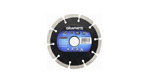 Graphite diamantschijf 230x22x8,0x2,5mm segment gelaserd mpa en13236