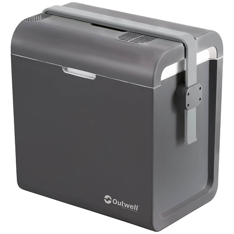 Load image into Gallery viewer, Outwell ecocool slate grey 24 12v 230v koelbox
