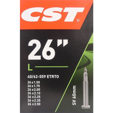 CST Binnenband 26x1,75-1.90-2.30 ETRTO 47 62-559, Ventiel: Presta Frans 60mm
