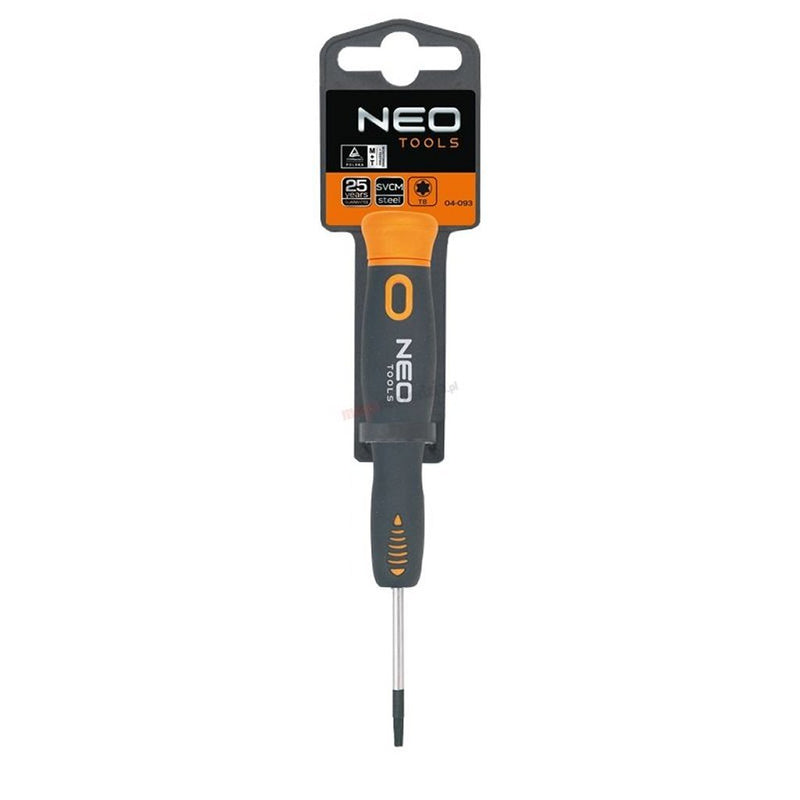 Load image into Gallery viewer, Neo tools torx schroevendraaier t6x40mm magnetisch crmo staal
