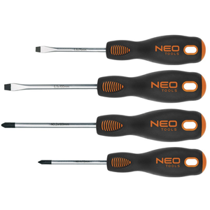 Neo tools schroevendraaierset 4dlg magnetisch crmo staal
