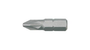 Neo tools bit pz2, 25mm, 5 stuks, din 3126, s2 staal
