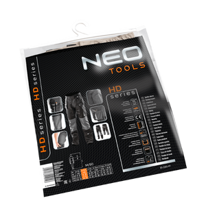 Neo tools werkbroek 2 in 1 m 50 oxford bescherming 35% katoen-65% polyester 267 gr m2 ce-en340
