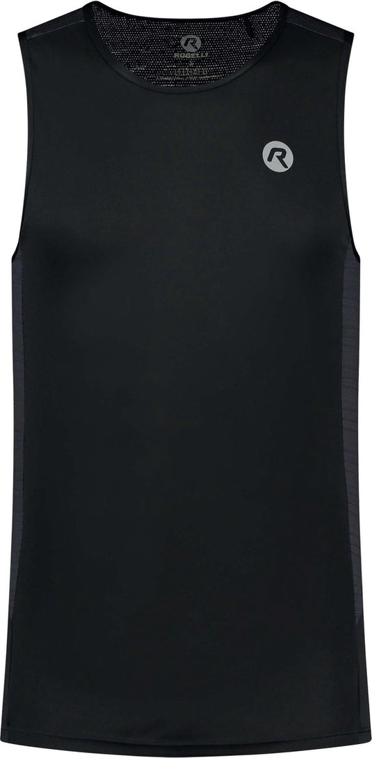 Rogelli core hardloop singlet heren - tanktop - sportshirt mouwloos - zwart - maat s