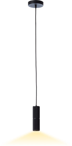 Brilliant marty - hanglamp - led gu10 - zwart