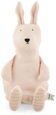 Trixie knuffel groot - mrs. rabbit - zachte knuffels - dieren knuffels - eerste knuffel - konijn - roze