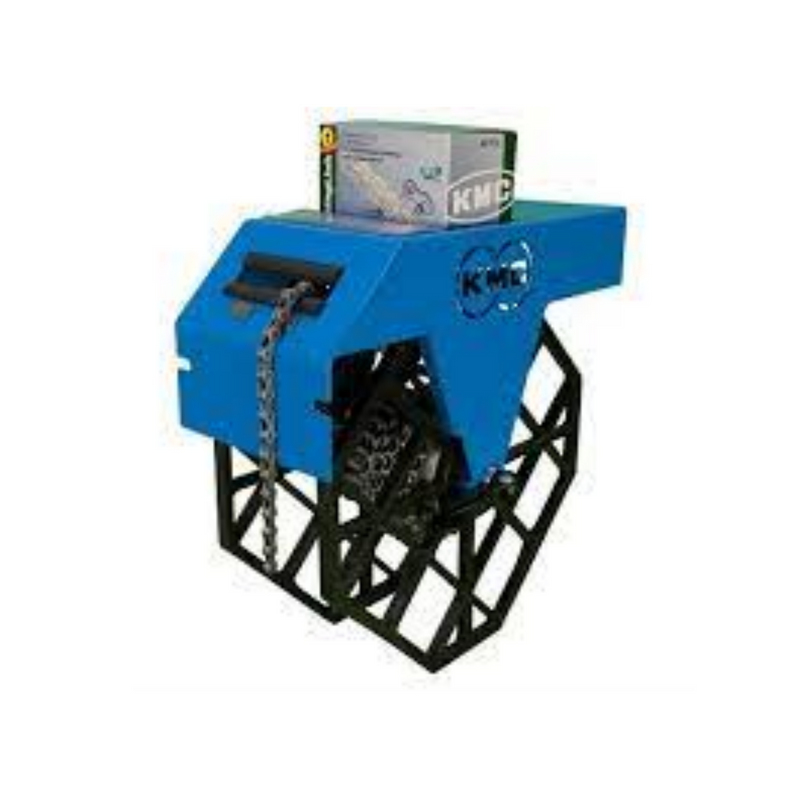 ギャラリービューアに画像をロードする, KMC Fietskettingrolhouder - Blauw - 1 haspel - Werkplaats
