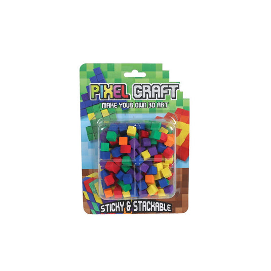 Pixel craft sticky craft art blokjes 150-delig op kaart