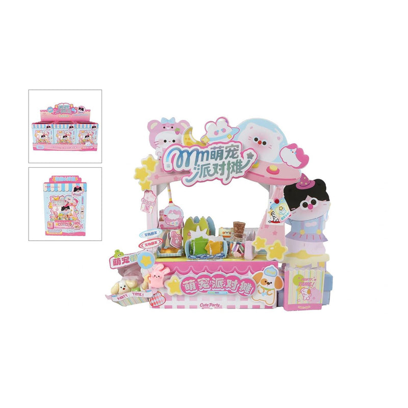 ギャラリービューアに画像をロードする, Kawaii knutselkraampje dierenfeest roze 15,5cm
