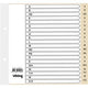 Tabbladen office depot a4 2 chamois