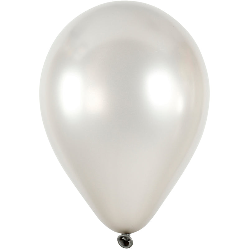 Chargez l'image dans la visionneuse de la galerie, Https: www.cchobby.nl ballonnen-d-23-cm-rond-zilver-8-stuk-1-doos
