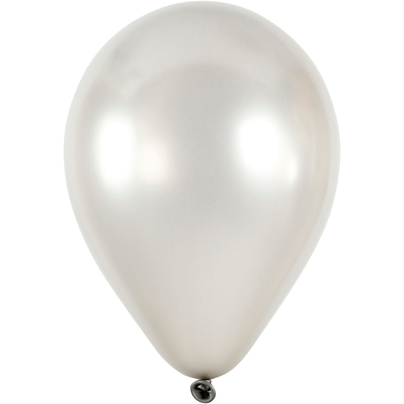 Chargez l'image dans la visionneuse de la galerie, Https: www.cchobby.nl ballonnen-d-23-cm-rond-zilver-8-stuk-1-doos

