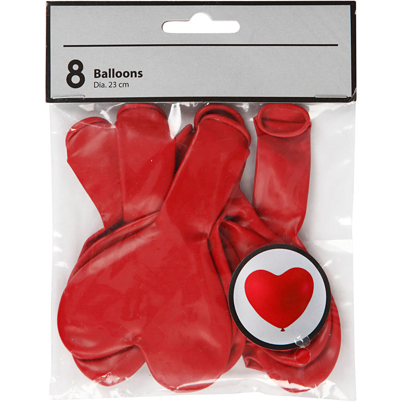 Afbeelding laden in galerijviewer, Https: www.cchobby.nl ballonnen-hart-rood-8-stuk-1-doos
