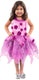 Little adventures - purple blossom fairy jurk – maat 98-104