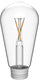 Philips led philips vervangbare filament lamp voor solar buitenlampen - klassiek ontwerp - warmwit licht 2700k - zonne-energie