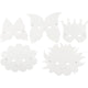 Creativ company http: www.cchobby.nl fantasiemaskers-inclusief-elastiek-h-15-20-cm-230-gr-wit-5-stuk-1-doos