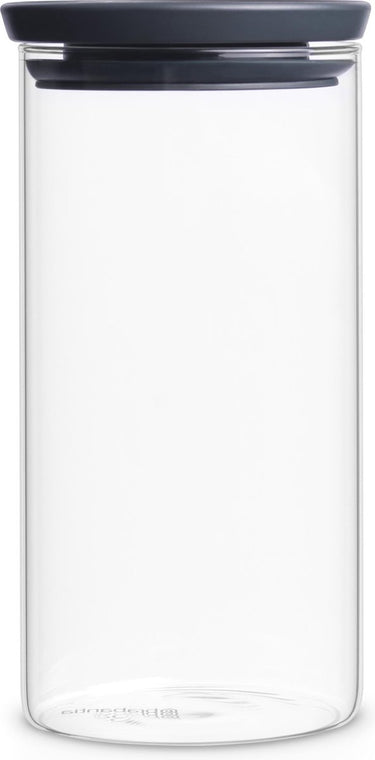 Brabantia voorraadpot - stapelbaar - 1,1 l - glas