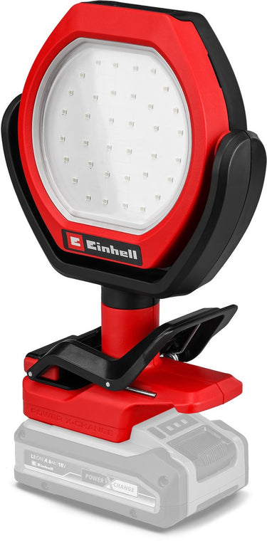 Einhell accu lamp gc-ol 18 1500 li solo - power x-change - 18 v li-ion - 1500 lm - 7000 k - 36 led's - 3 helderheidsniveau's - excl. accu en lader