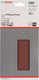 Bosch - 10-delige schuurbladset 115 x 230 mm, 180