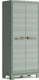 Keter planet outdoor multispace opbergkast - 44x80x182cm - licht grijs
