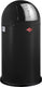 Wesco pushboy prullenbak | 50 liter | metaal - matzwart | vuilnisbak - made in germany