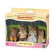 Epoch sylvanian families 4172 familie walnoot eekhoorn