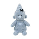 Bumba knuffel fluffy pluche - blauw, 35cm