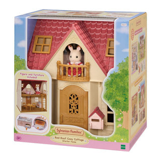 Epoch sylvanian families 5567 new red roof cosy cottage starter home