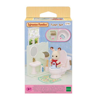 Load image into Gallery viewer, Epoch sylvanian families toilet set
