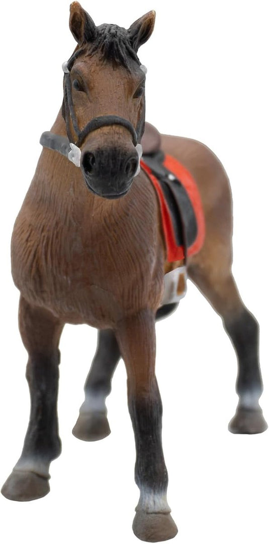 Bullyland 62682 – speelfiguur en verzamelfiguur hannoveraanse hengst – ca. 13 cm – levensecht en detailrijk vormgegeven – ideaal als taartfiguur en klein cadeautje voor kinderen vanaf 3 jaar.