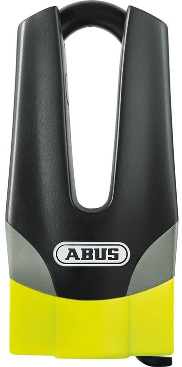 Abus motorslot schijfremslot - 37 60 granit™ quick maxi + mini - security level 15 - geel - geschikt voor motoren - scooters