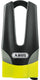 Abus motorslot schijfremslot - 37 60 granit™ quick maxi + mini - security level 15 - geel - geschikt voor motoren - scooters