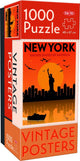 Tactic vintage new york – puzzel – 1000 stukjes – iconische wereldstad in retro stijl – strak en rustgevend ontwerp – hoogwaardige scandinavische kwaliteit