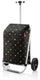 Reisenthel shopping trolley boodschappentrolley - 45l - dots zwart