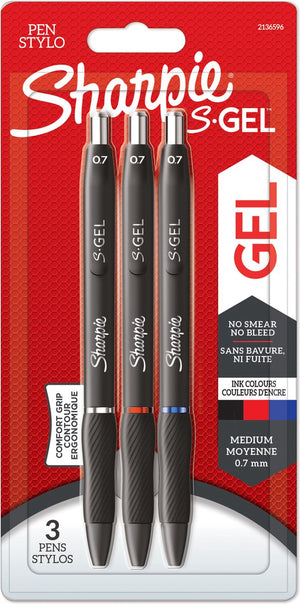 Gelpen sharpie kleurenassortiment 3 stuks
