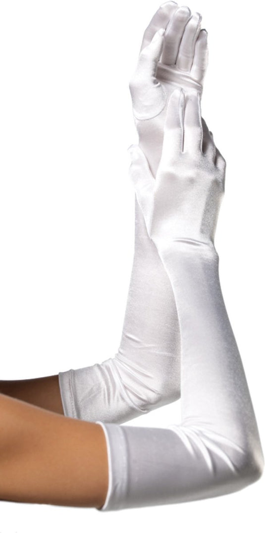 Leg avenue extra long satin gloves