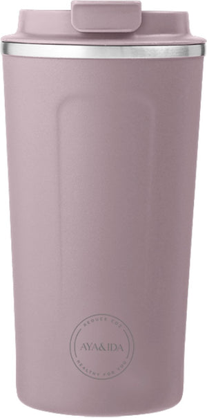 Aya ida aya ida - cup2go - thermosbeker - koffiebeker - coffee to go - reisbeker - meenemen - 500ml - lavender