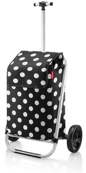Reisenthel shopping trolley boodschappentrolley - 45l - dots wit