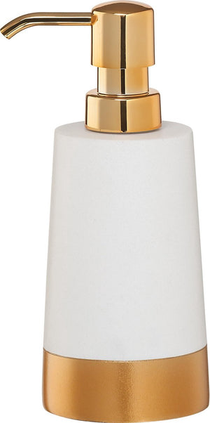 Sealskin glossy - zeepdispenser - 250 ml vrijstaand - goud