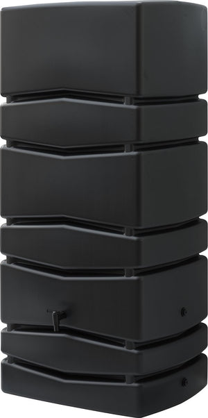 Nature - regentank - 650l - h165 x 77,5 x 57,3cm - antraciet - zuilmodel