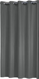 Sealskin coloris douchegordijn 180x200 cm - polyester katoen - grijs