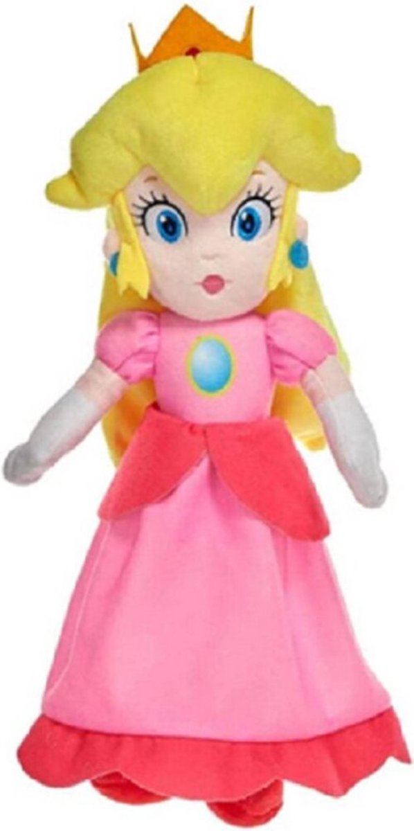 Chargez l'image dans la visionneuse de la galerie, Simba super mario pluchen knuffel peach, 27cm
