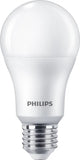 Philips led lamp mat - 100 w - e27 - koelwit licht - 2 stuks