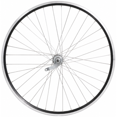 Achterwiel 28 1 4inch - favorit remnaaf - zac2000 velg (zwart zilver)