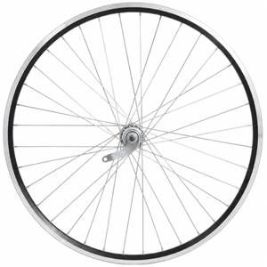 Achterwiel 28 1 4inch - favorit remnaaf - zac2000 velg (zwart zilver)
