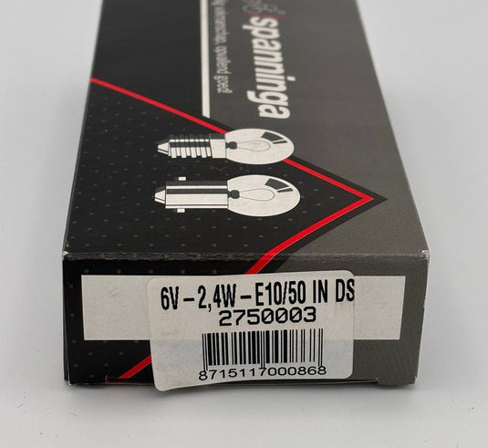 Bosma fietslampje voor 6v 0.45 6v 2,4w