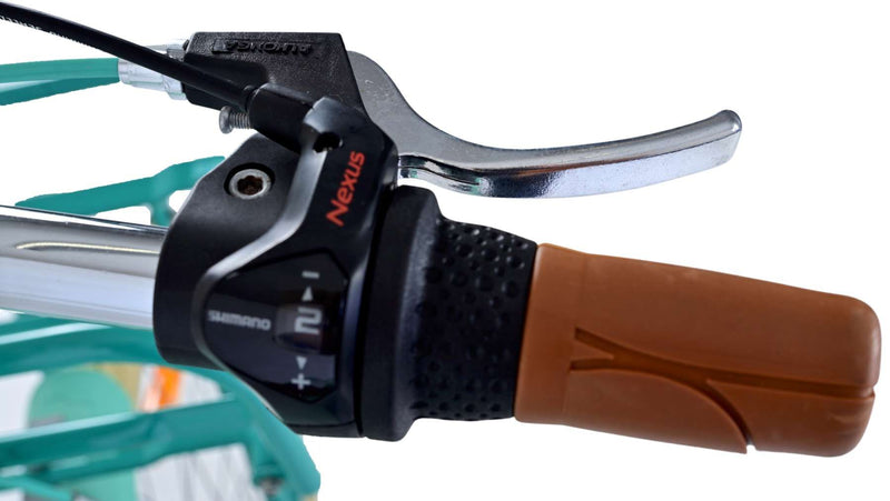 Load image into Gallery viewer, Volare Excellent Kinderfiets - Meisjes - 24 inch - Groen - 3 Versnellingen
