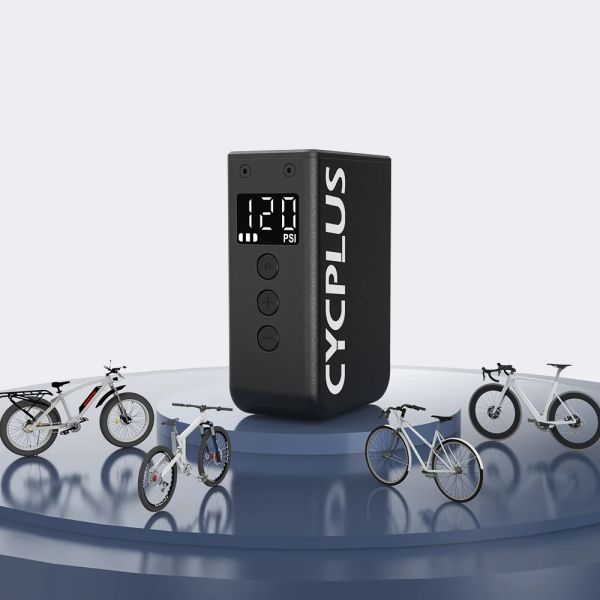 Load image into Gallery viewer, Cycplus elektrische accupomp as2 pro - zwart
